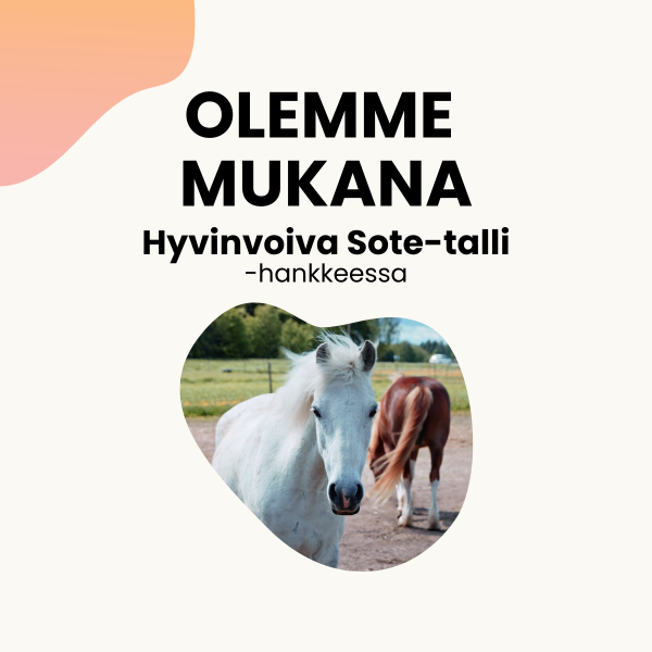 1 Olemme mukana hankkeessa
